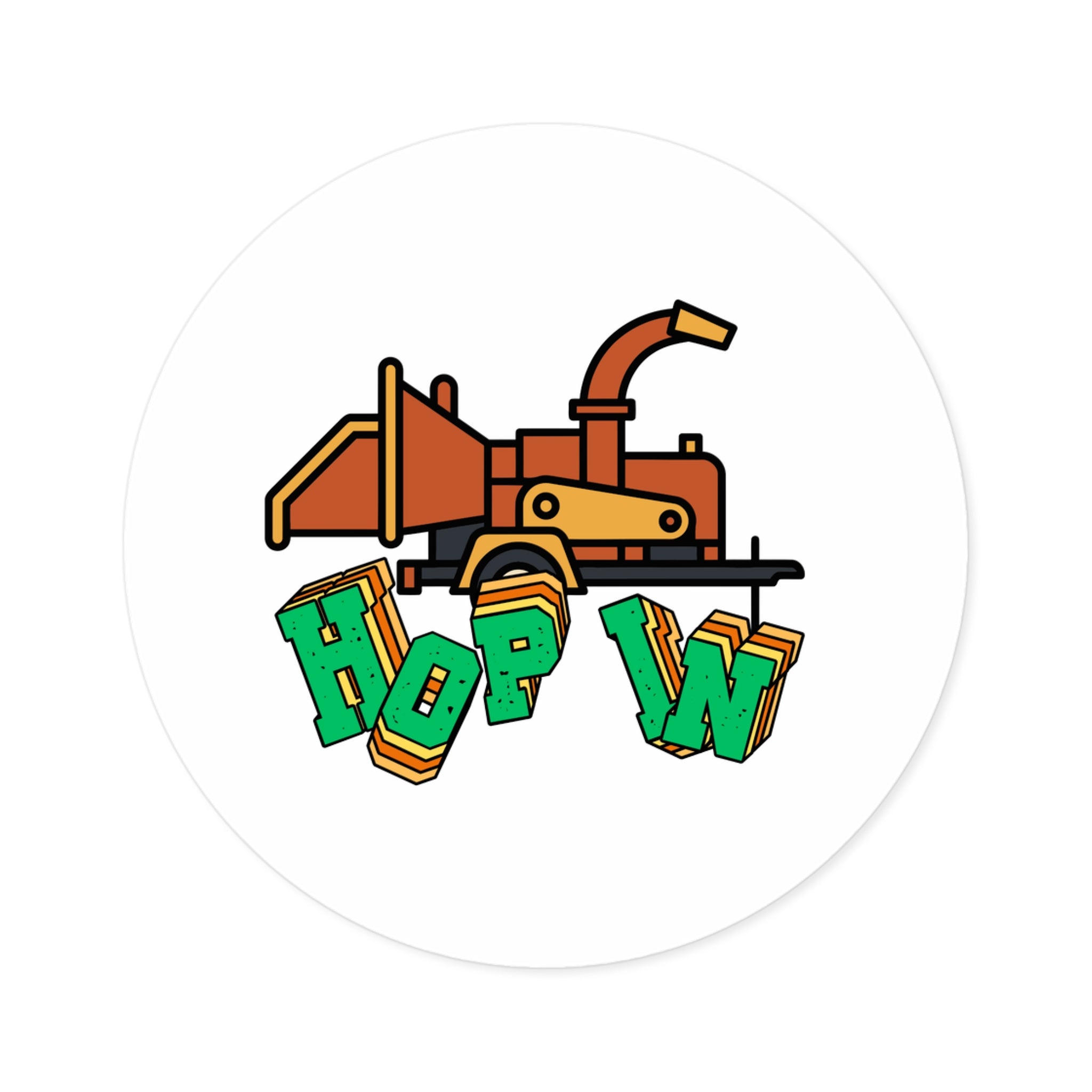 Round Stickers, Indoor\Outdoor