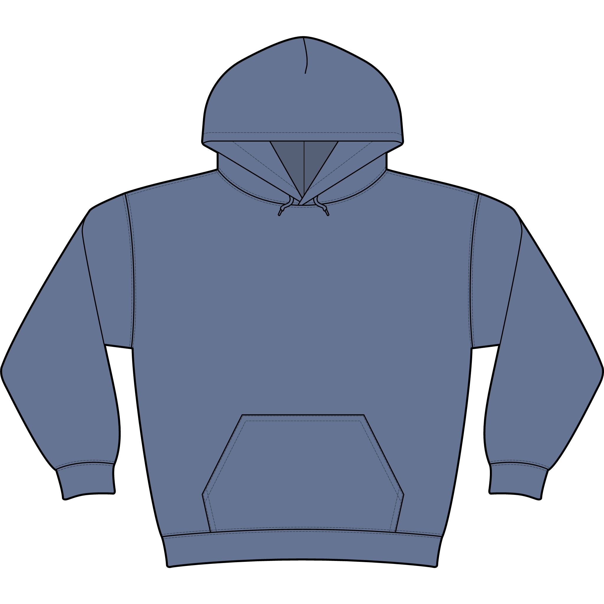 Unisex Elevated Fleece Hoodie Sweatshirt
