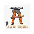 Stay chapped or get clapped magnet