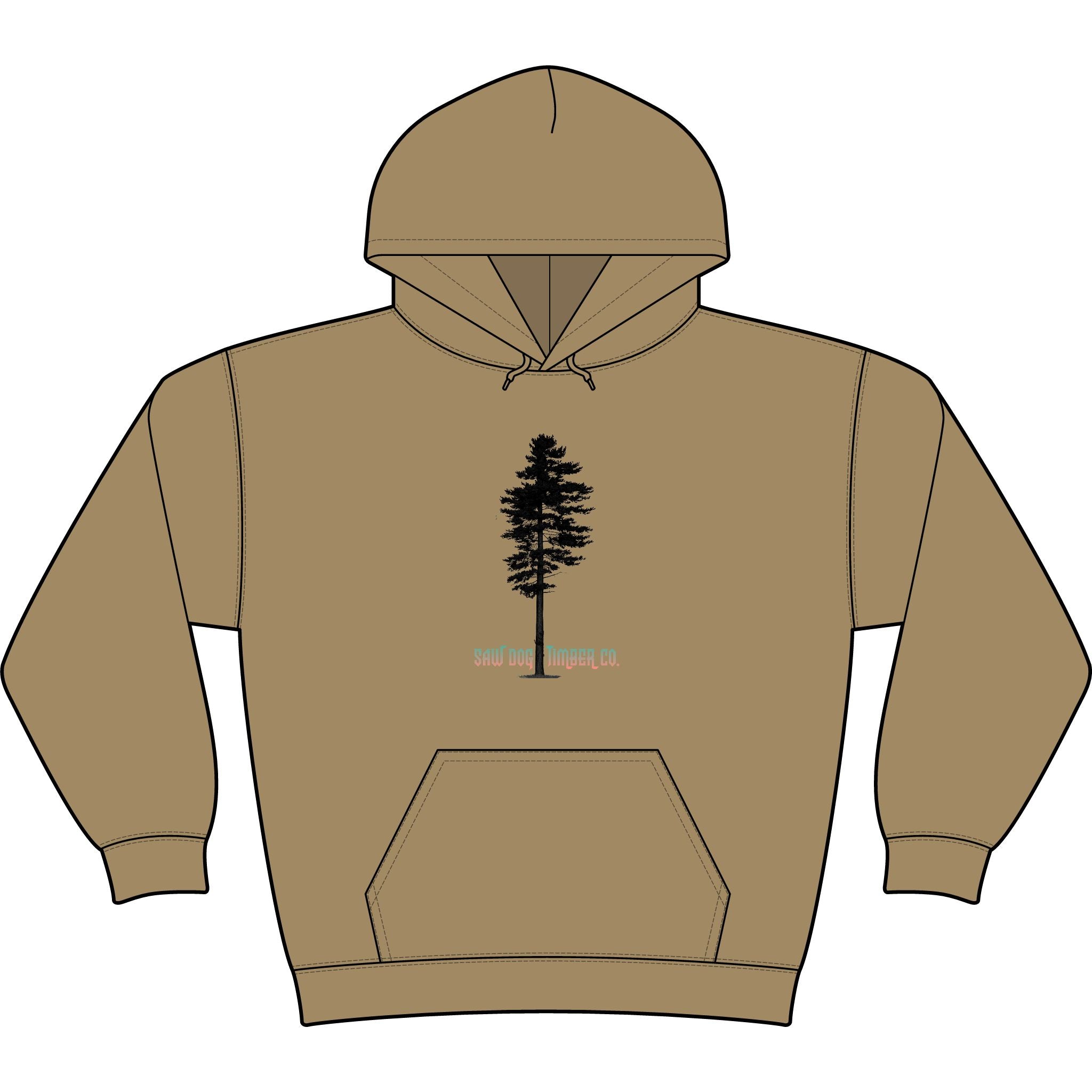 Unisex Elevated Fleece Hoodie Sweatshirt