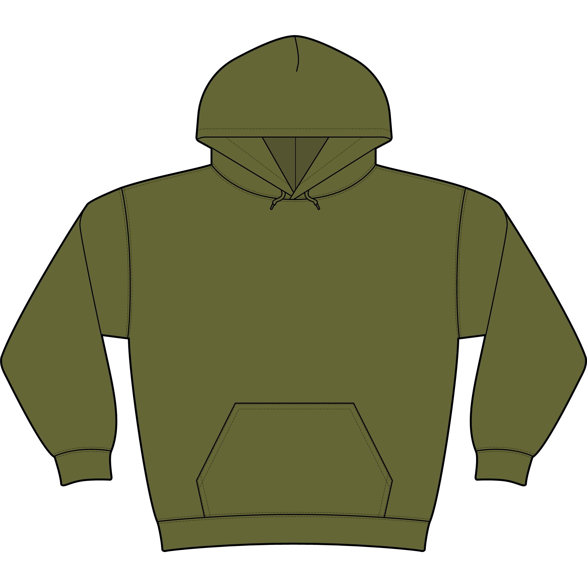 Unisex Elevated Fleece Hoodie Sweatshirt