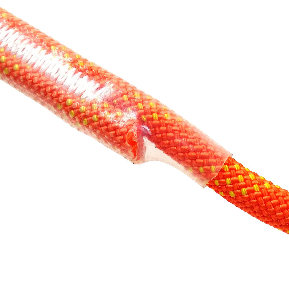 12mm Climbing Rope Outdoor Tree Rock Equipment Mountaineering Lifeline Emergency Survival Safety Gear Escape Rescue Static Rope