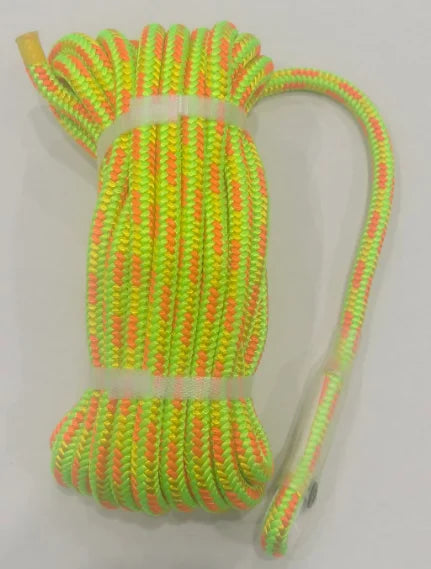 Tree climbing grasping knots 10 meters aerial work, safety rope, self-locking device, rope grabber outdoor pulley labor-saving