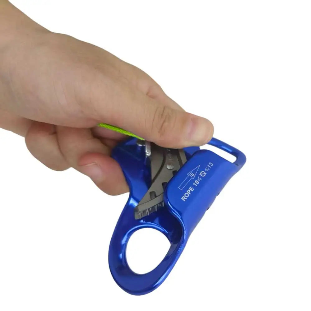 Rope Climbing Chest Ascender Handled Rope Ascender for Tree Climbing Rope Access Caving Rescue Anti-Fall Protection Device