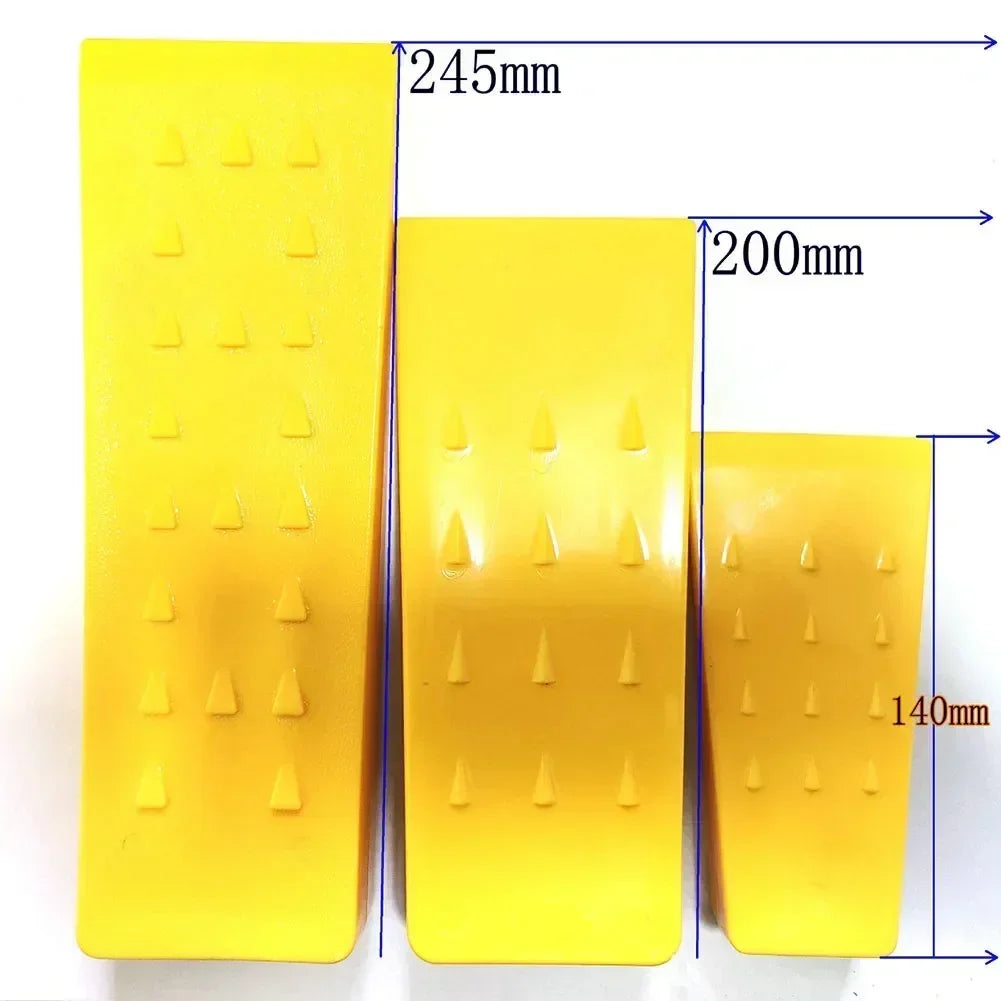 Tree Felling Wedges with Spikes for Safe Cutting 5.5/8/10 Inch Chainsaw Wedges Logging Supplies Tree Wedge Woodcutting Tool