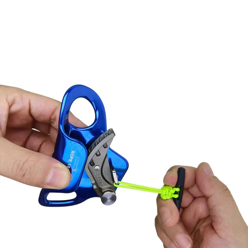 Rope Climbing Chest Ascender Handled Rope Ascender for Tree Climbing Rope Access Caving Rescue Anti-Fall Protection Device